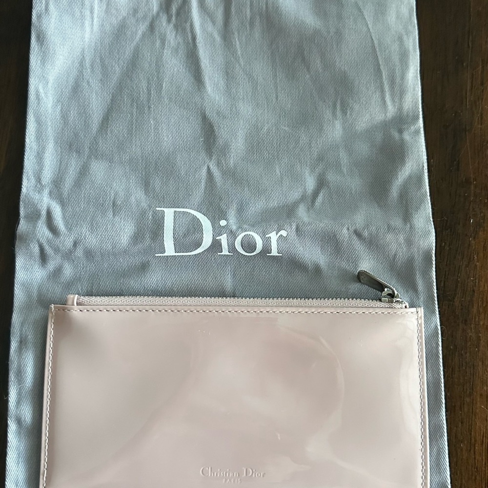 DIOR Pink Pouch NEW with Dust Bag